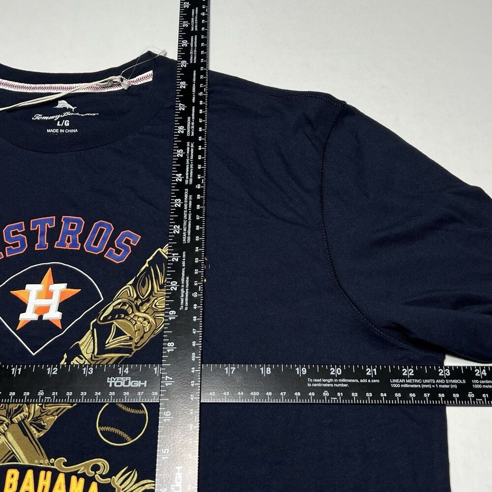 Tommy Bahama Houston Astros "Take Me Out To The Ballgame" t-shirt. Men  Sz Large - Picture 6 of 7
